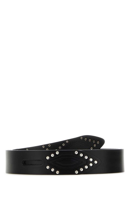 Isabel Marant Black Leather...