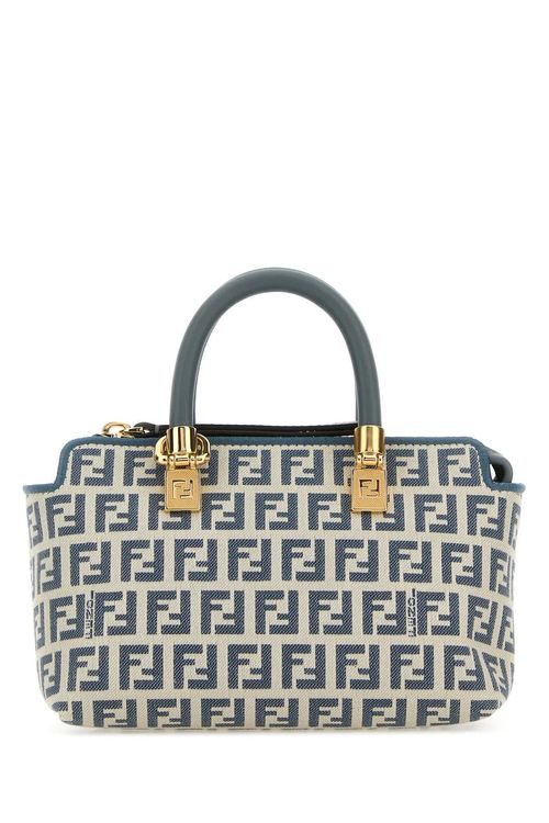 Fendi Embroidered Fabric Mini...