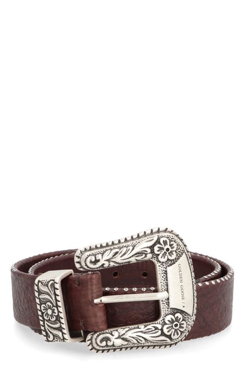 Golden Goose Leather Belt