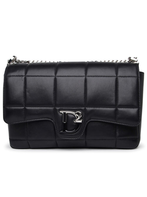 Dsquared2 D2 Black Leather Bag