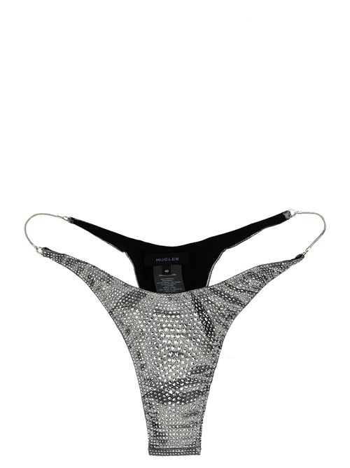 Mugler Rhinestone Bikini...