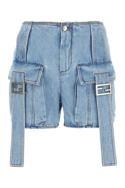 Fendi Denim Shorts