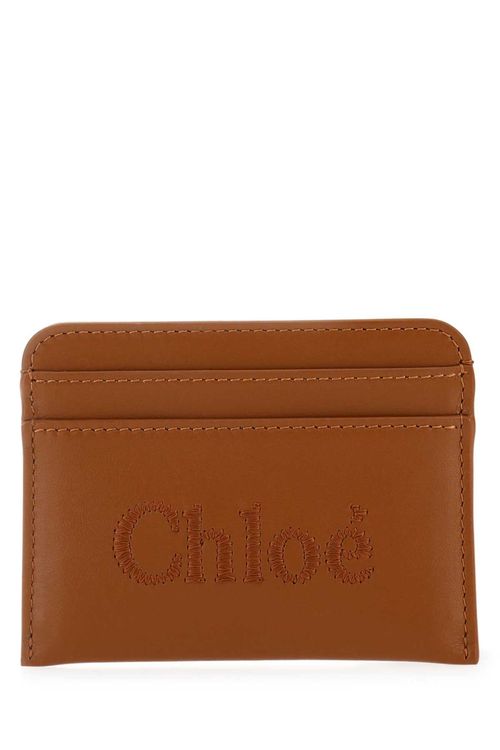 Chloé Caramel Leather Card...