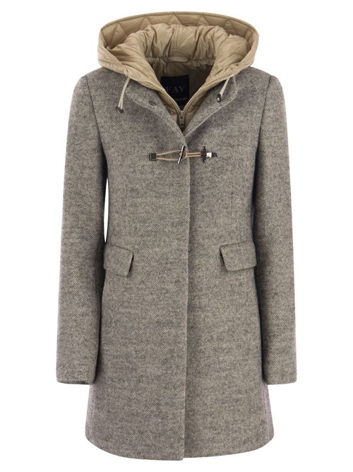 Fay Toggle - Wool-Blend Coat...