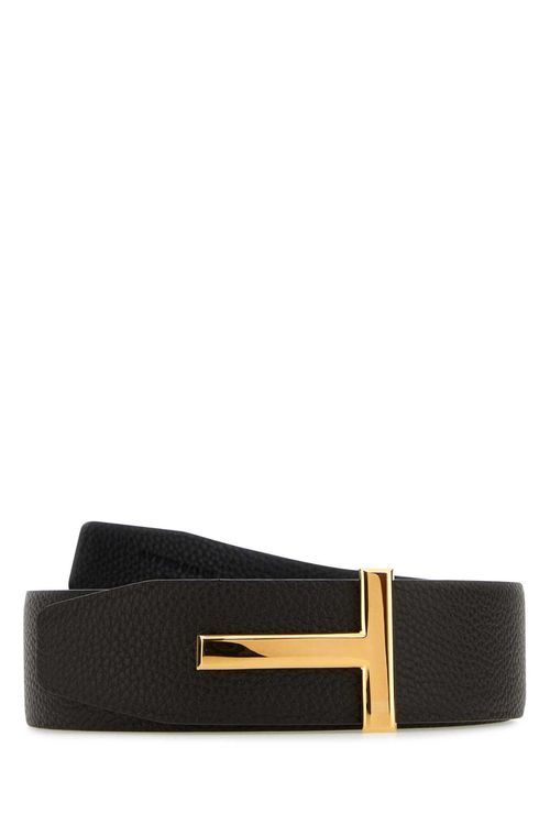 Tom Ford Black Leather Belt