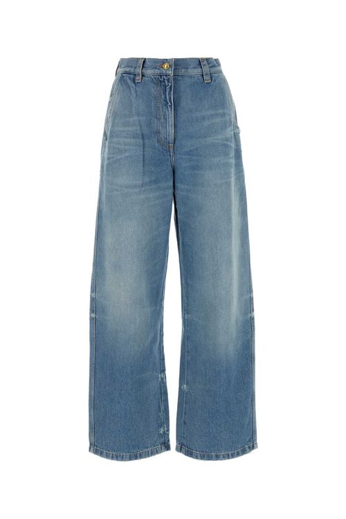 Palm Angels Denim Wide-Leg...