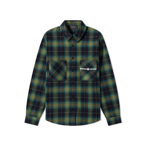 Amiri Cotton Flannel Shirt