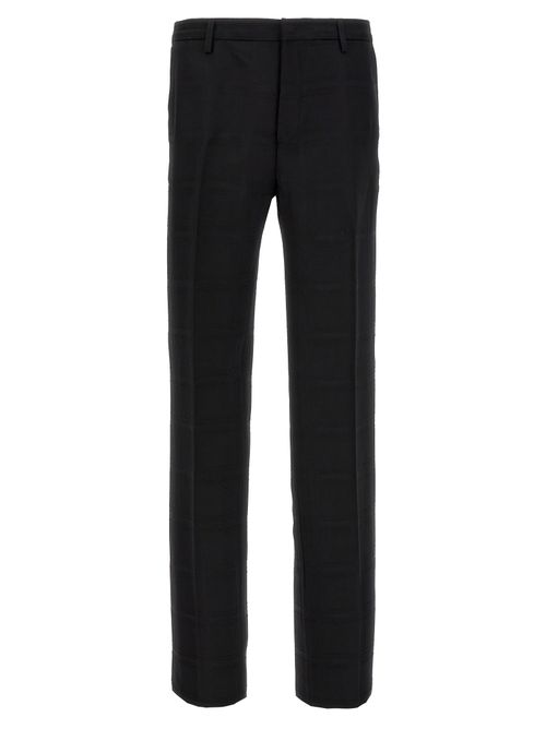 Etro Check Wool Trousers