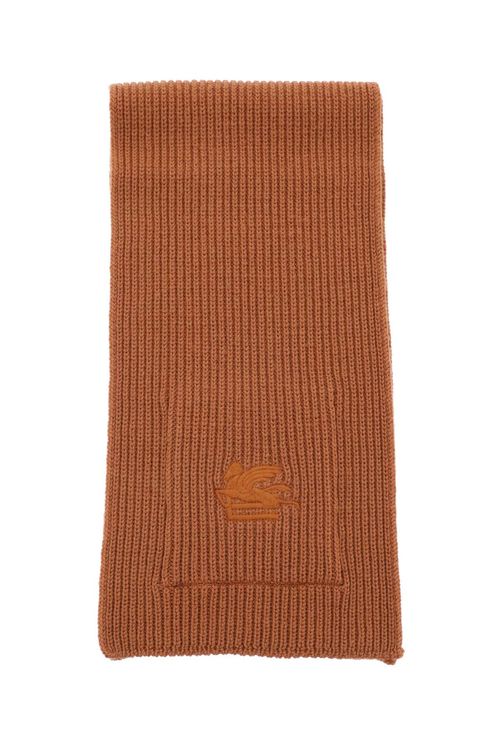 Etro Ribbed Wool Scarf