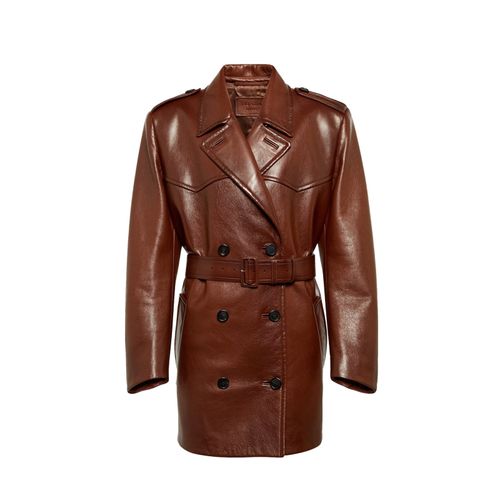 Prada Leather Coat