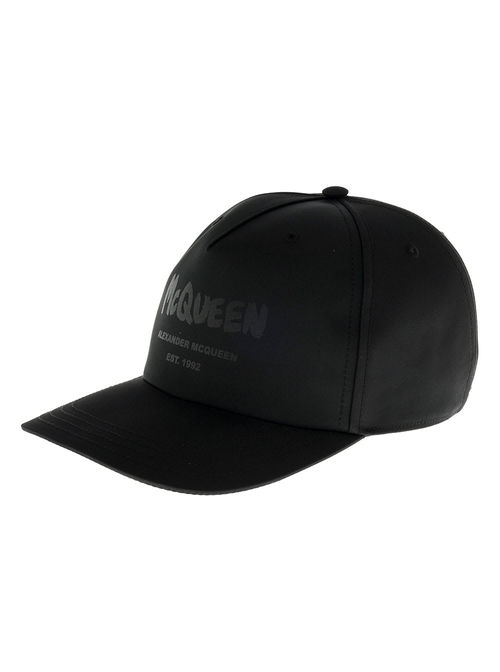 Graffiti Black Polyfaille Hat...