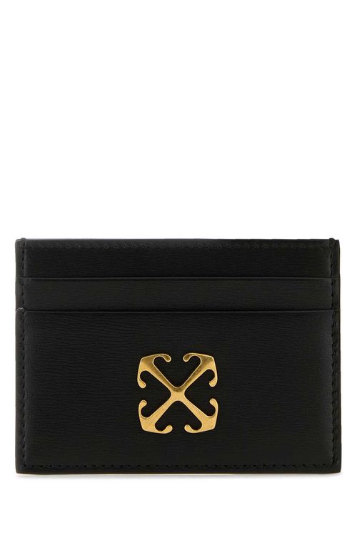 Off-White Black Leather Card...