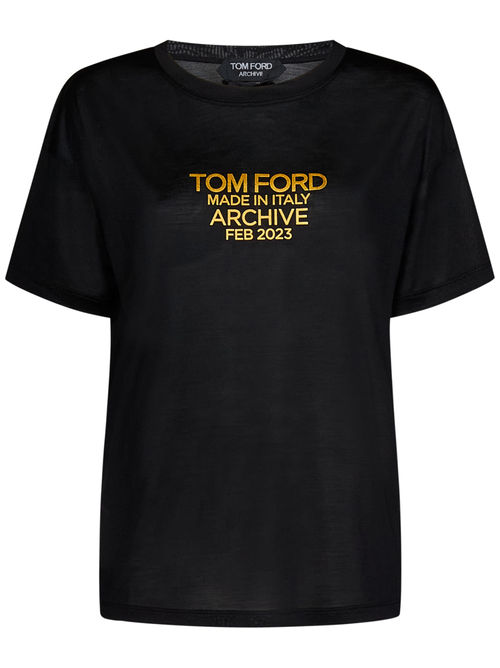 Tom Ford Logo Print T-Shirt