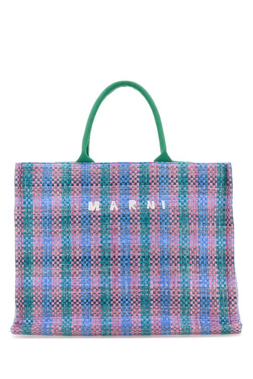 Marni Multicolor Raffia Big...