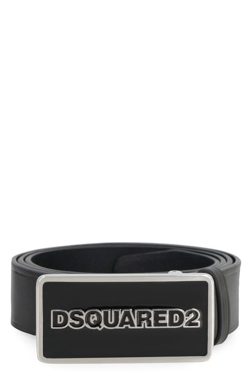 Dsquared2 Logo Buckle Leather...