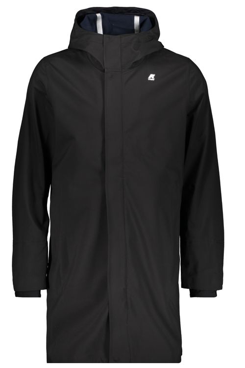 K-Way Hooded Nylon Jacket