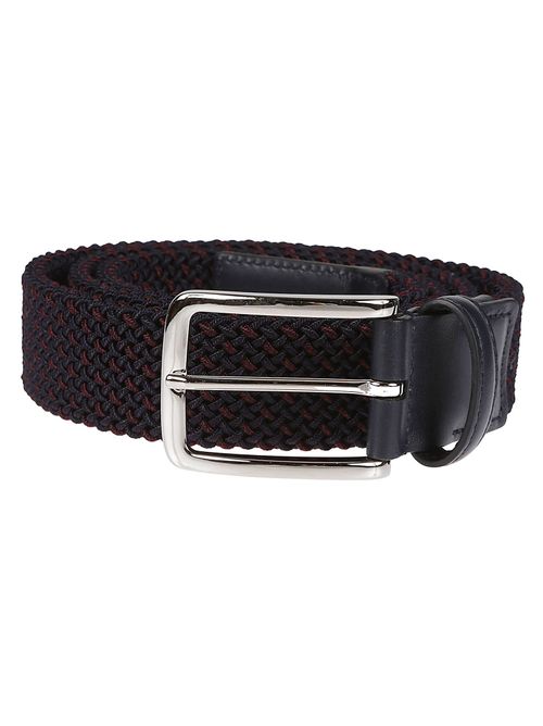 Hogan Logo Stamped Buckle Belt