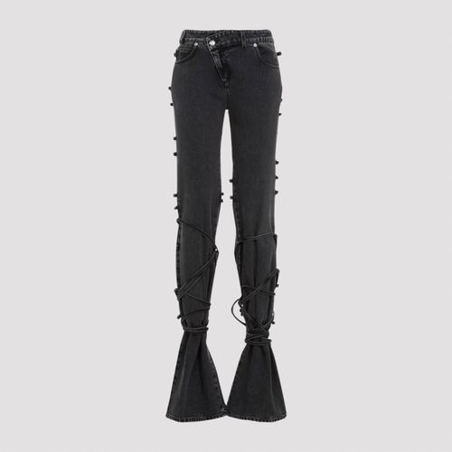 Alexander McQueen Tied Jeans