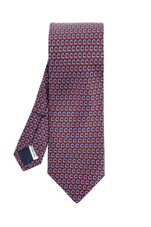 Ferragamo Gancini Printed Tie