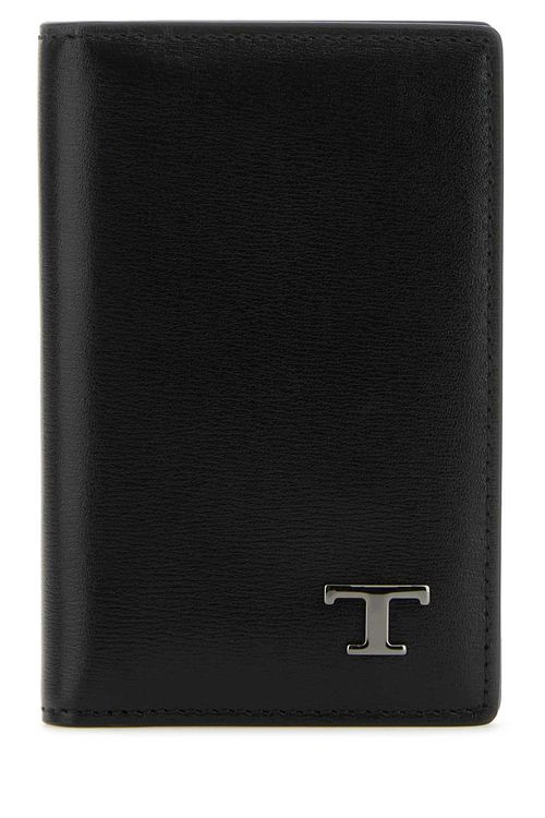 Tod's Black Leather Card...