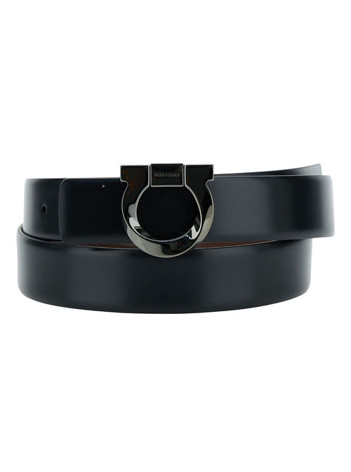 Ferragamo Black Belt With...