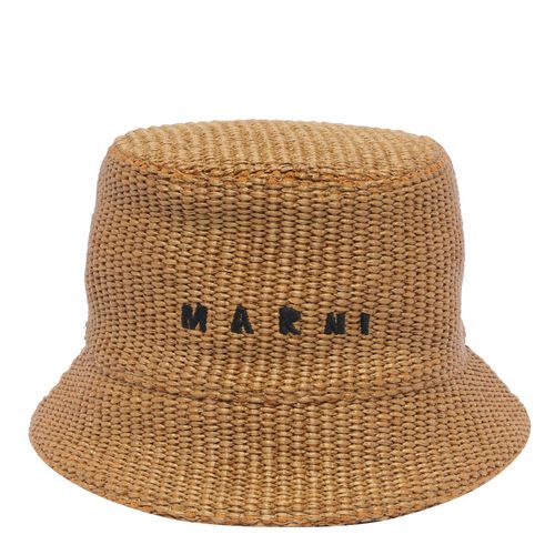 Marni Bucket Hat Rafia Effect...