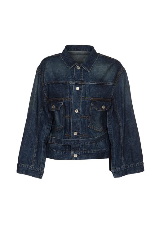 Sacai Denim Buttoned Shirt