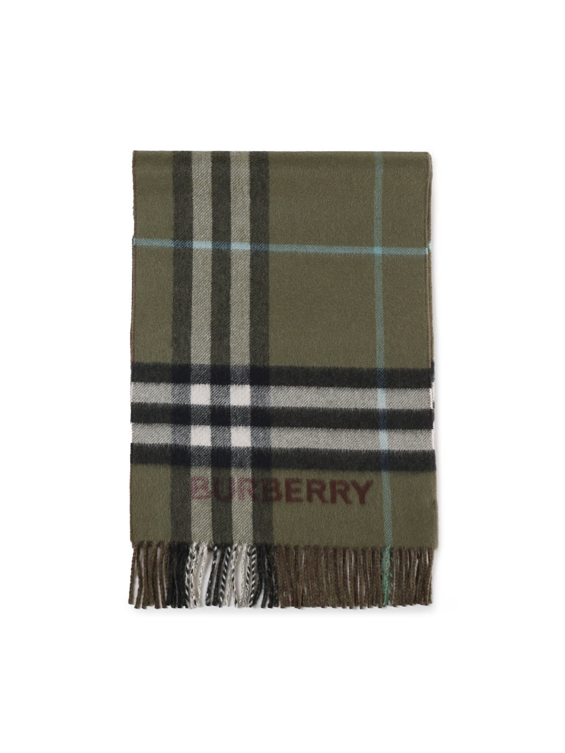 Burberry Vintage Check cashmere scarf - Brown