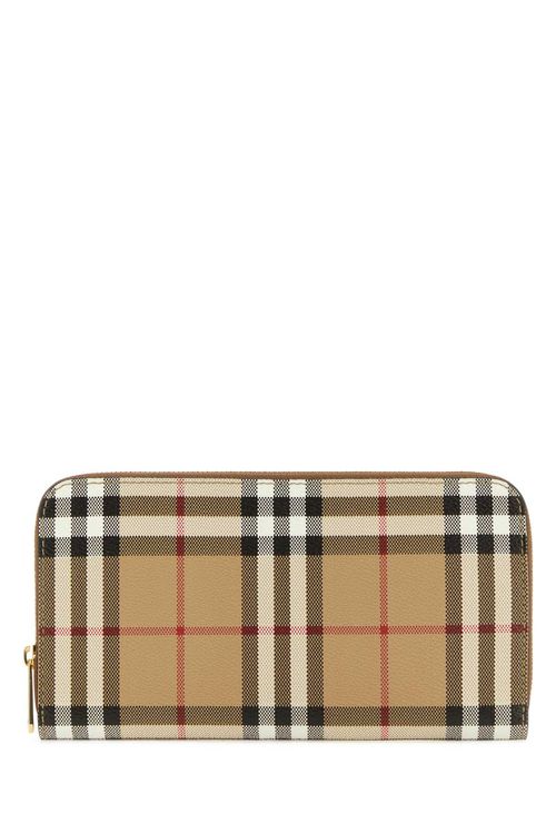 Burberry Printed Canvas Wallet