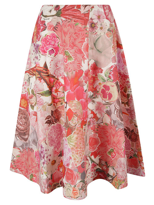 Marni Flower Print Skirt