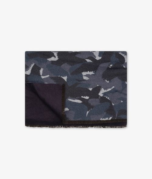 Larusmiani Camouflage Scarf...