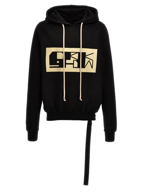 Drkshdw Logo Print Hoodie