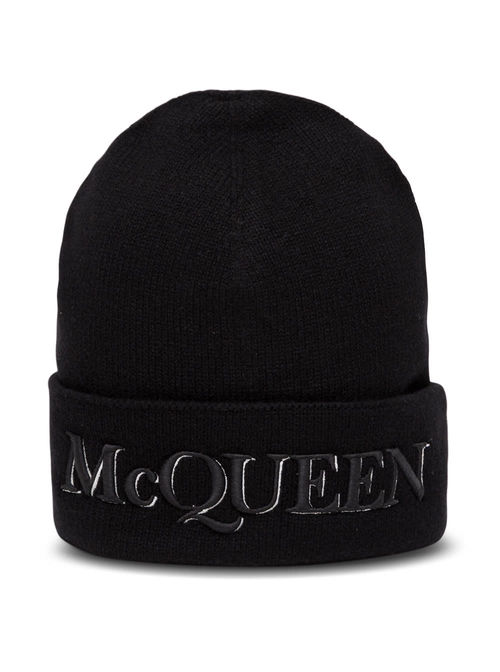 Alexander Mcqueen Black Wool...