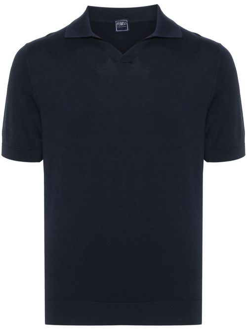 Fedeli Fuji Cotton Polo Shirt