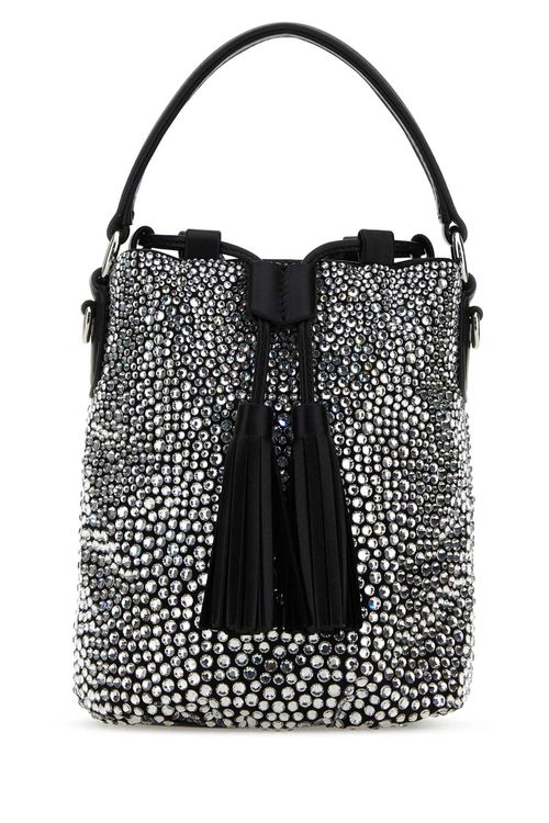 Miu Miu Embellished Satin...