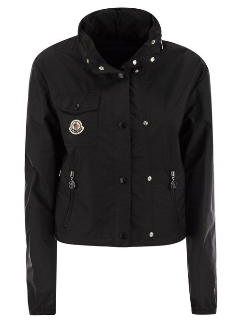 Moncler Logo Patch Button-Up...