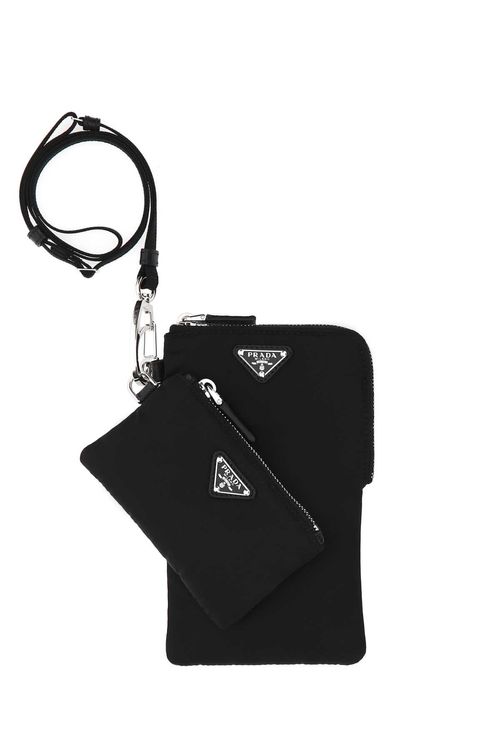 Prada Black Nylon Phone Case