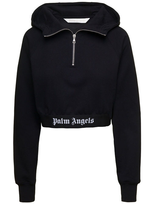 Palm Angels Hoodie With Logo