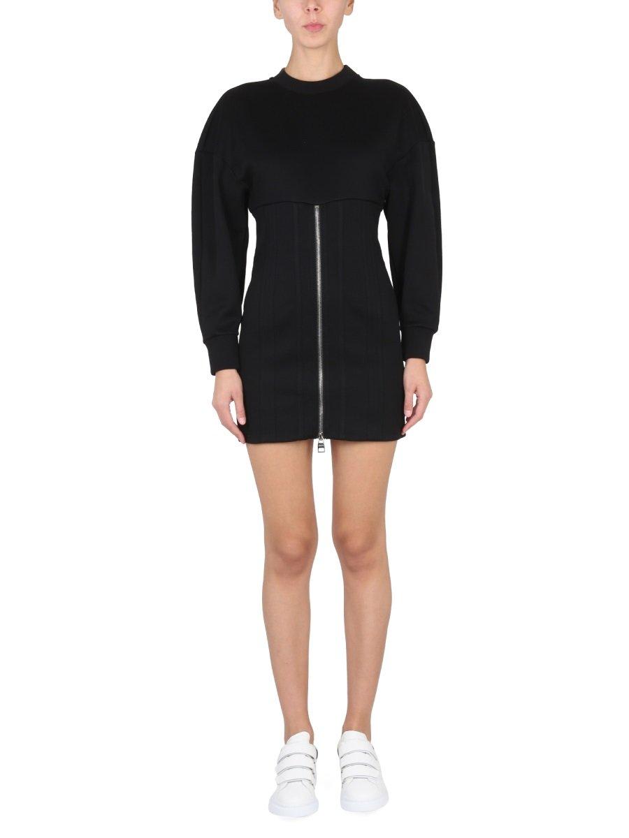 【送料&関税込】MSGM Rear Zip Printed Long-sleeved Dress MSGM Rear Zip Printed Long-sleeved Dress | £451.00 | Port