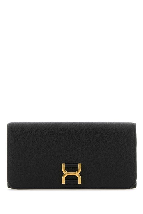 Chloé Black Leather Wallet