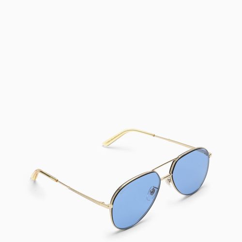 Gucci Eyewear Aviator Blue...