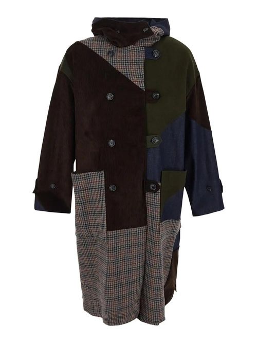 Baracuta Patchwork Duffle Coat