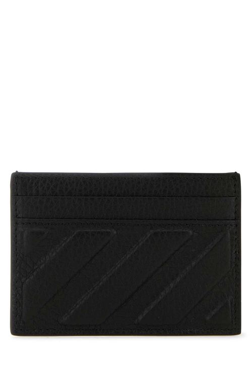 Off-White Black Leather Card...