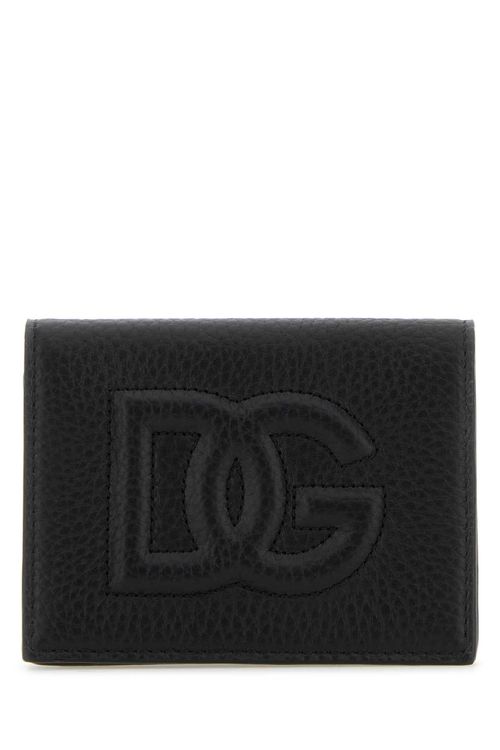 Dolce & Gabbana Black Leather...