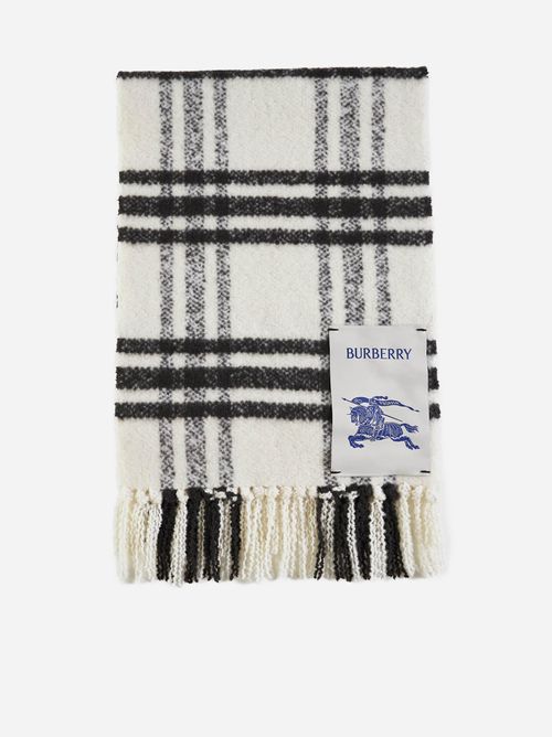 Burberry Check Wool Scarf