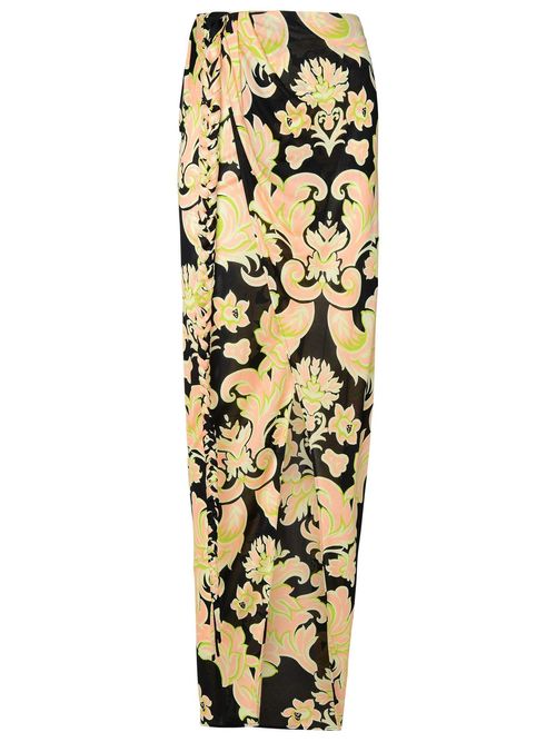 Etro Sarong Black Viscose...