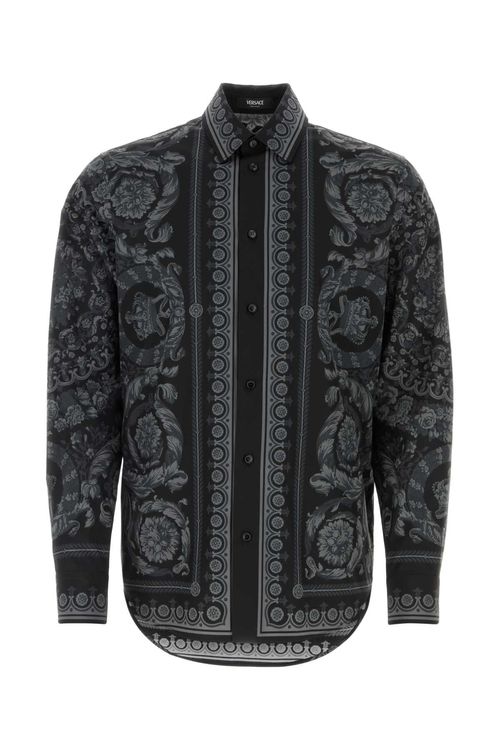 Versace Printed Poplin Shirt