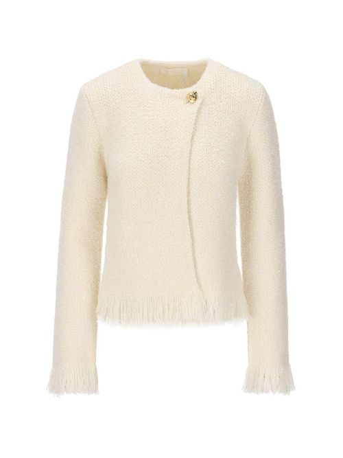 Chloé Tweed Frayed Edge Jacket