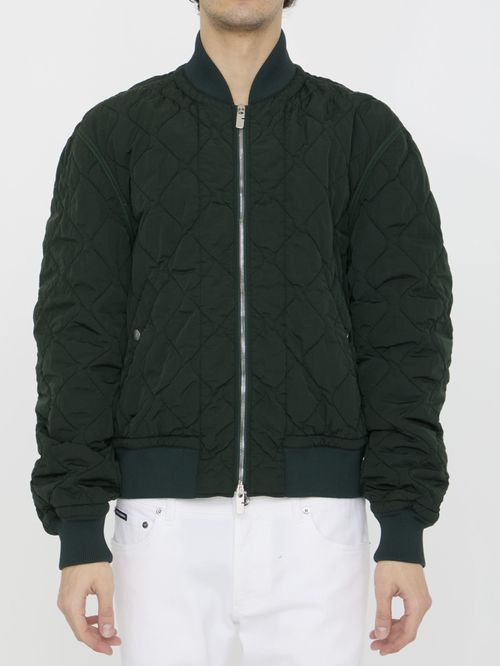 Burberry Quilted Nylon Bomber...