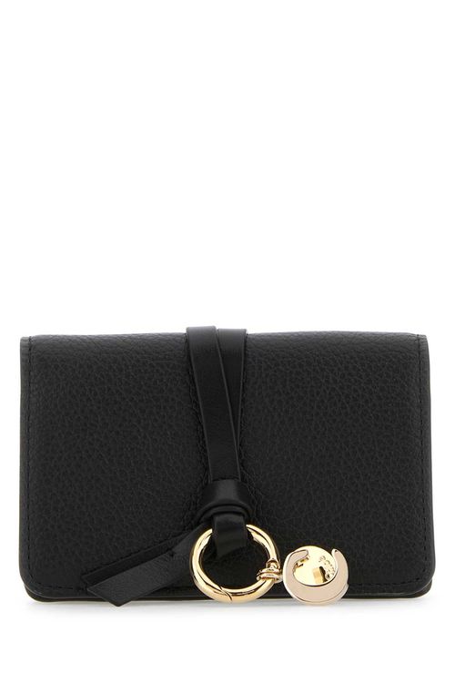 Chloé Black Leather Wallet